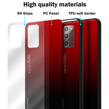 Samsung Galaxy NOTE 20 Skal Fodral Case (Svart)
