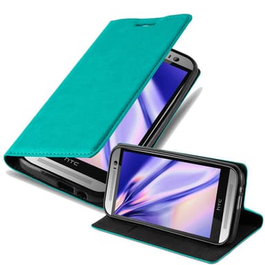 HTC ONE M8 Skal Fodral Case (Turkos)