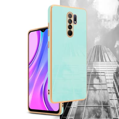 Xiaomi RedMi 9 Skal Fodral Case (Grön)