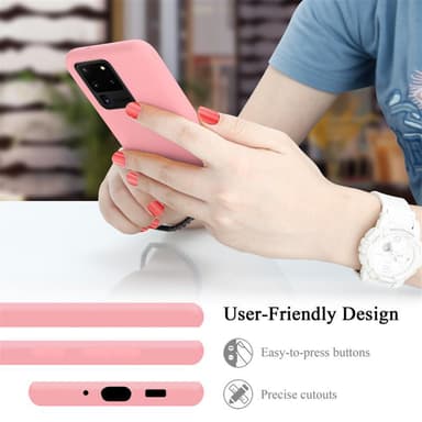 Samsung Galaxy S20 ULTRA Skal Fodral Case (Rosa)