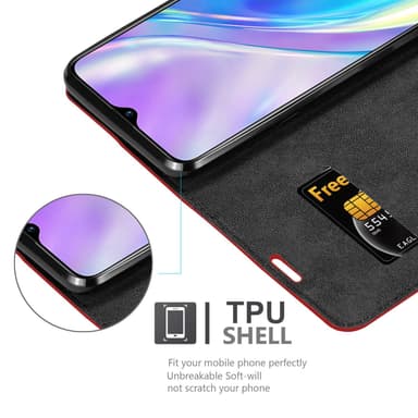 Realme X2 / XT / Oppo K5 Skal Fodral Case (Röd)