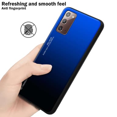 Samsung Galaxy NOTE 20 Skal Fodral Case (Svart)