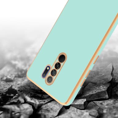 Xiaomi RedMi 9 Skal Fodral Case (Grön)