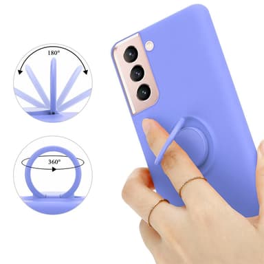 Skal Samsung Galaxy S21 5G Fodral Case (Lila)