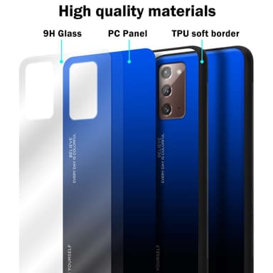 Samsung Galaxy NOTE 20 Skal Fodral Case (Svart)