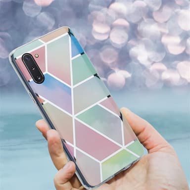 Samsung Galaxy NOTE 10 Plånboksfodral Skal (Rosa)
