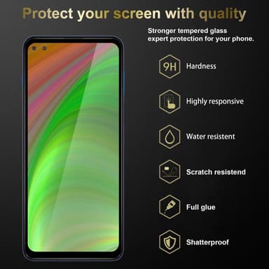 Motorola MOTO G 5G PLUS 3x Skyddsglas Skyddsfilm