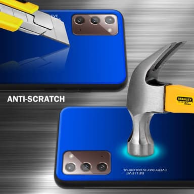 Samsung Galaxy NOTE 20 Skal Fodral Case (Svart)