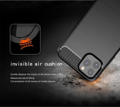 iPhone 11 PRO Skal Fodral Case (Svart)