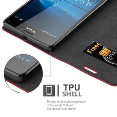 Nokia Lumia 950 XL Skal Fodral Case (Röd)