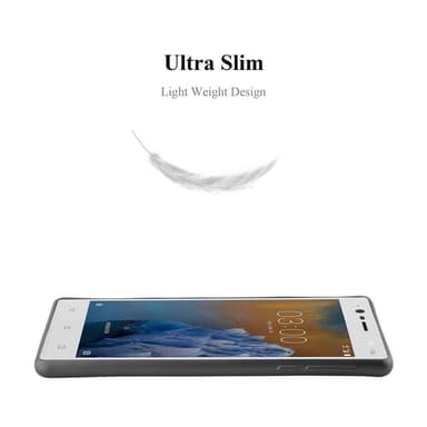 Skal Nokia 3 2017 Fodral Case (Grå)