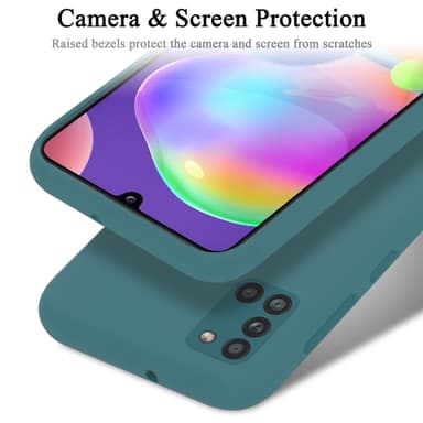 Samsung Galaxy A31 Skal Fodral Case (Grön)