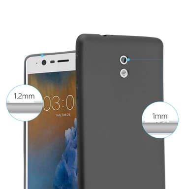 Skal Nokia 3 2017 Fodral Case (Grå)