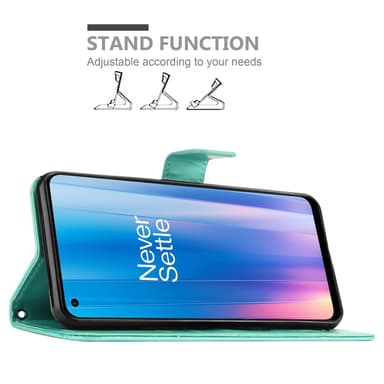 OnePlus Nord CE 2 5G Plånboksfodral Skal (Turkos)