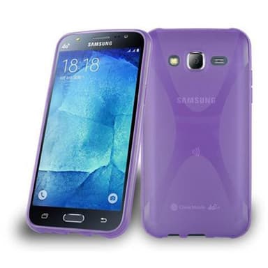 Samsung Galaxy J5 2015 Skal Fodral Case (Lila)
