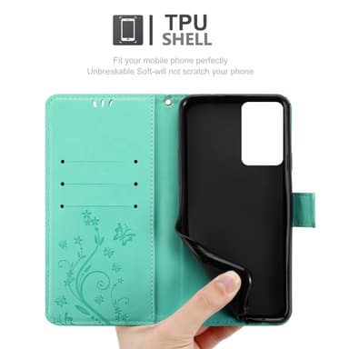 OnePlus Nord CE 2 5G Plånboksfodral Skal (Turkos)