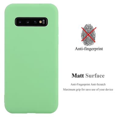 Skal Samsung Galaxy S10 PLUS Fodral Case (Grön)
