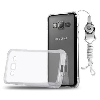 Samsung Galaxy J1 2016 Skal Fodral Case (Transparent)