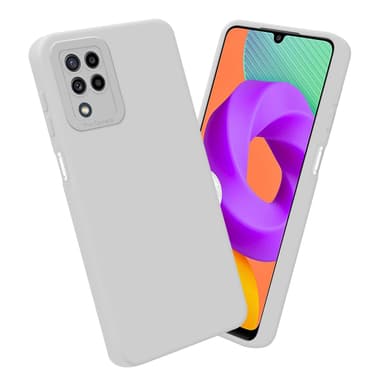Samsung Galaxy M22 / M32 4G Skal Fodral Case (Vit)