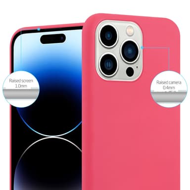 Skal iPhone 14 PRO Fodral Case (Röd)