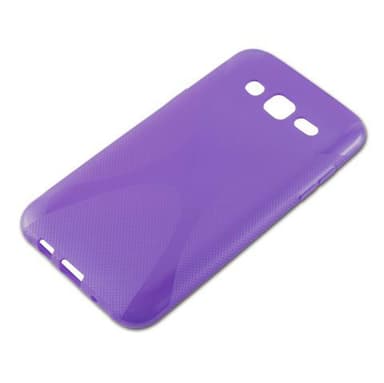 Samsung Galaxy J5 2015 Skal Fodral Case (Lila)