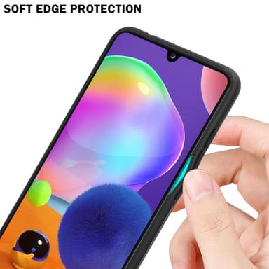 Samsung Galaxy A31 Skal Fodral Case (Svart)