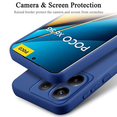 Xiaomi Poco X6 Skal Fodral Case (Blå)