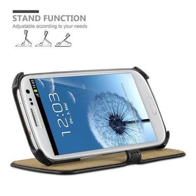 Skal Samsung Galaxy S3 / S3 NEO Plånboksfodral (Svart)