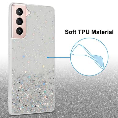 Samsung Galaxy S21 5G Skal Fodral Case (Transparent)