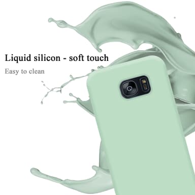 Samsung Galaxy S7 EDGE Skal Fodral Case (Grön)