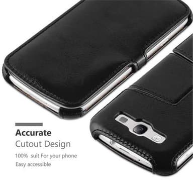 Skal Samsung Galaxy S3 / S3 NEO Plånboksfodral (Svart)