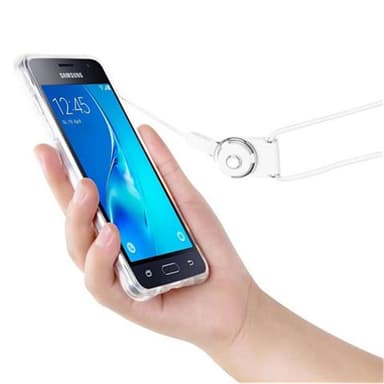 Samsung Galaxy J1 2016 Skal Fodral Case (Transparent)