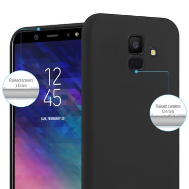 Skal Samsung Galaxy J6 2018 Fodral Case (Svart)