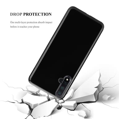 Huawei NOVA 5 / 5 PRO Skal Fodral Case (Svart)