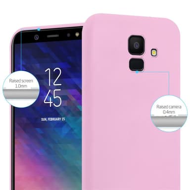 Skal Samsung Galaxy J6 2018 Fodral Case (Rosa)