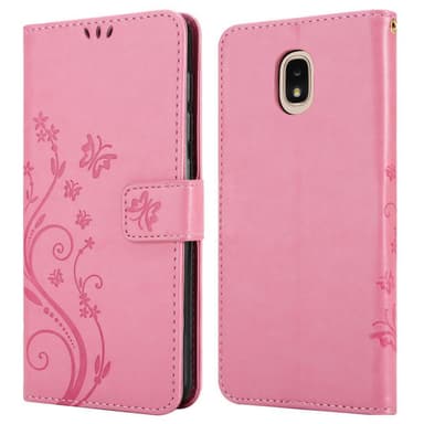 Samsung Galaxy J3 2018 Plånboksfodral Skal (Rosa)