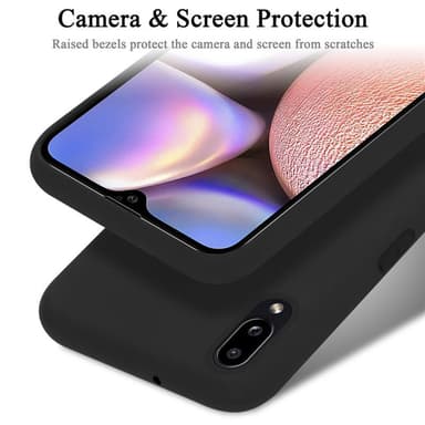Samsung Galaxy A10s / M01s Skal Fodral Case (Svart)