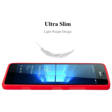 Skal Nokia Lumia 950 Fodral Case (Röd)