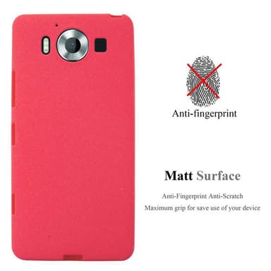 Skal Nokia Lumia 950 Fodral Case (Röd)