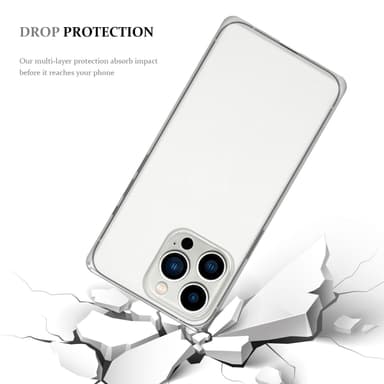 iPhone 14 PRO Skal Fodral Case (Transparent)