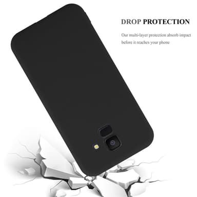 Skal Samsung Galaxy J6 2018 Fodral Case (Svart)