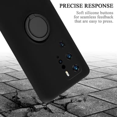 Skal Huawei P40 PRO / P40 PRO+ Fodral Case (Svart)