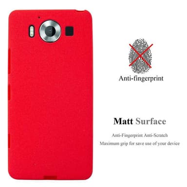 Skal Nokia Lumia 950 Fodral Case (Röd)
