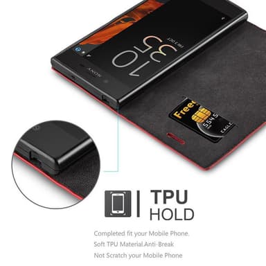 Sony Xperia XZ / XZs Skal Fodral Case (Röd)