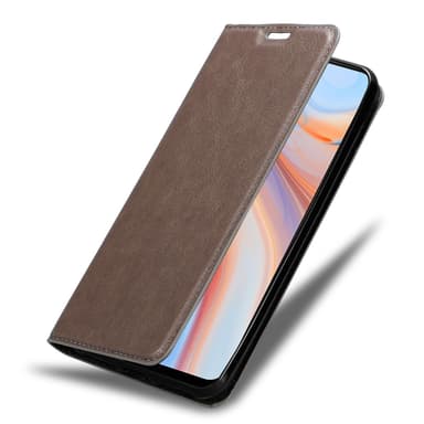 Oppo Reno4 Z Skal Fodral Case (Brun)