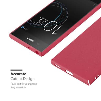 Sony Xperia XA1 Skal Fodral Case (Röd)