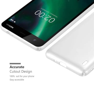 Nokia 2 2017 Skal Fodral Case (Silver)