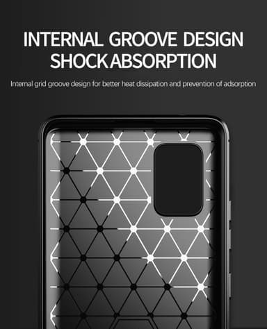 Samsung Galaxy A51 4G / M40s Skal Fodral Case (Blå)