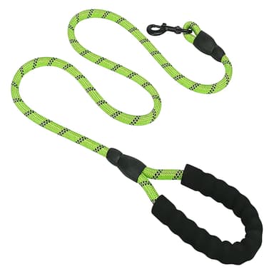 Hundkoppel av nylon med 1.5 meters (Grönt)