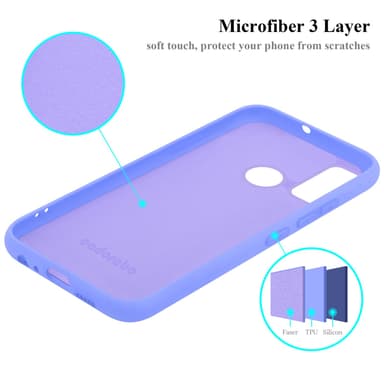 Huawei P SMART 2020 Skal Fodral Case (Lila)